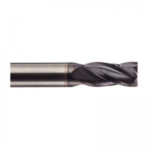 Fresa de metal duro premium de alta calidad, con revestimiento ALTiN, 4 flautas, 3/16 \